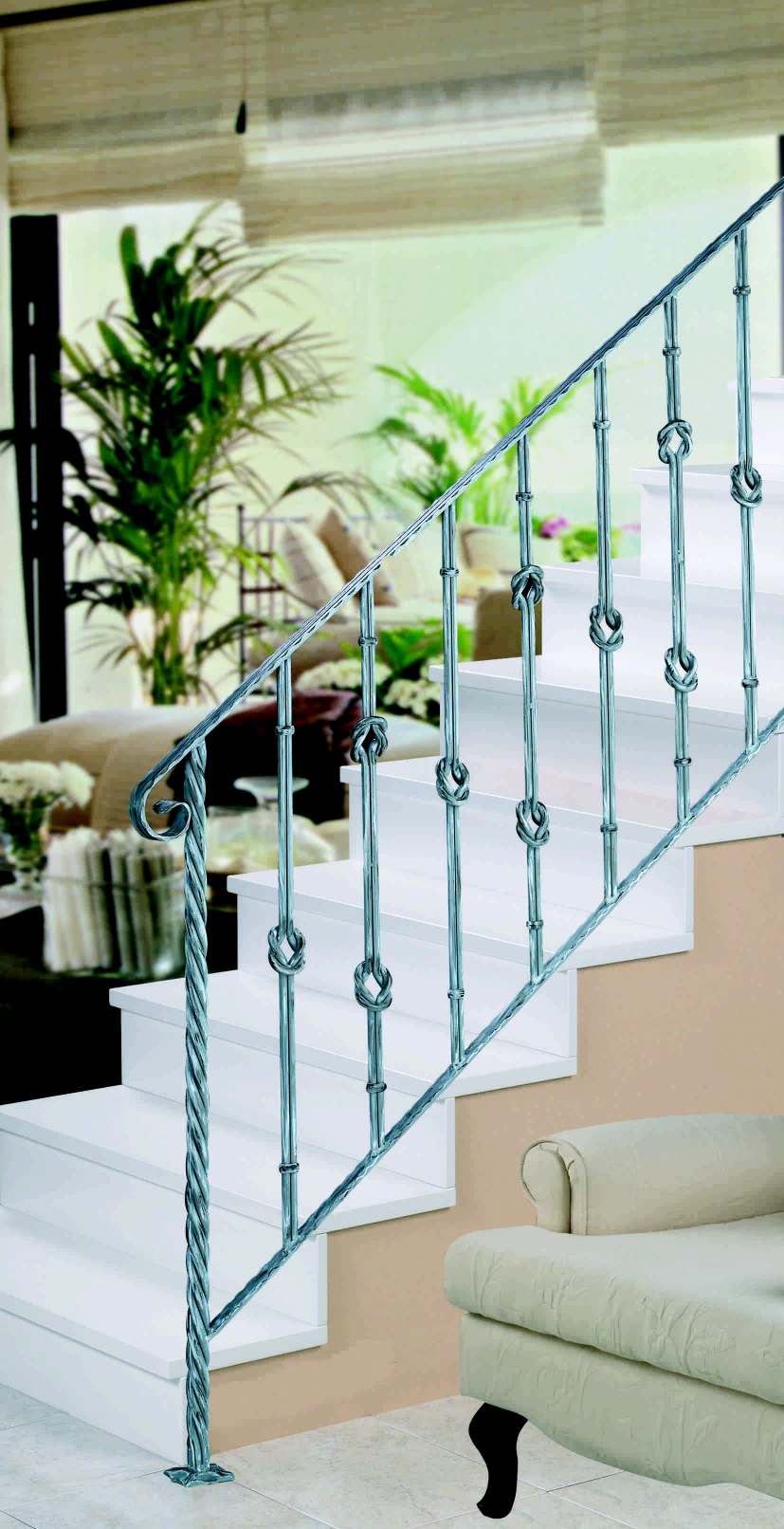 foto de un modelo de barandilla