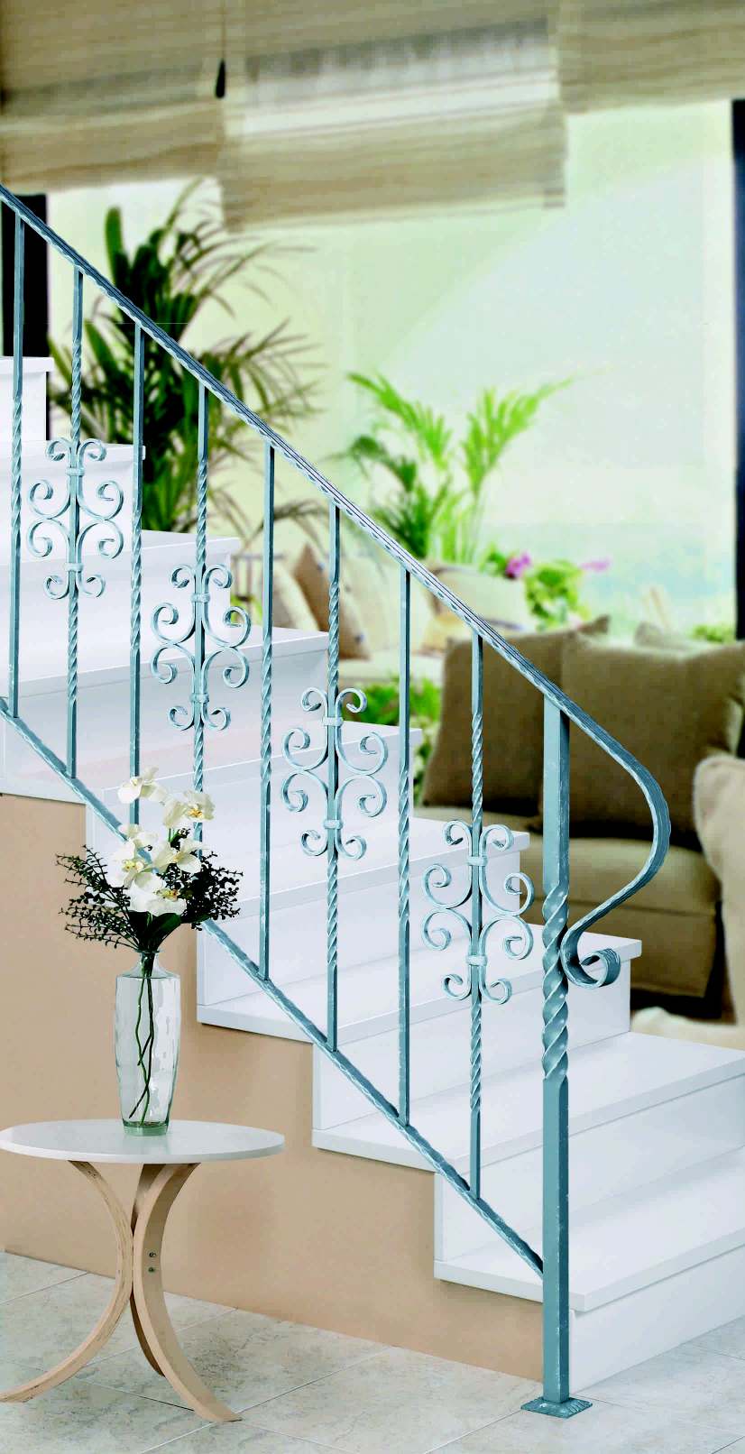 foto de un modelo de barandilla