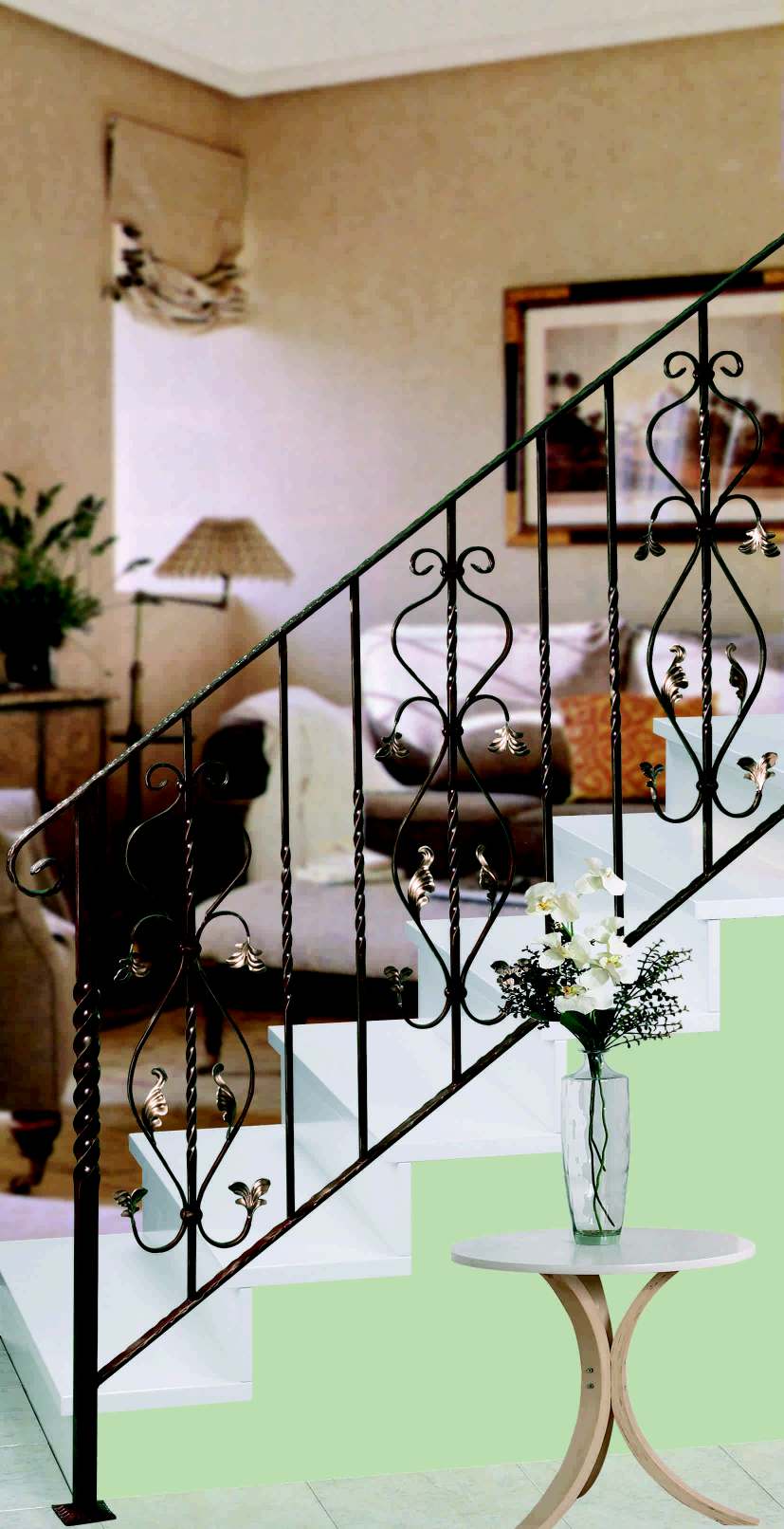 foto de un modelo de barandilla