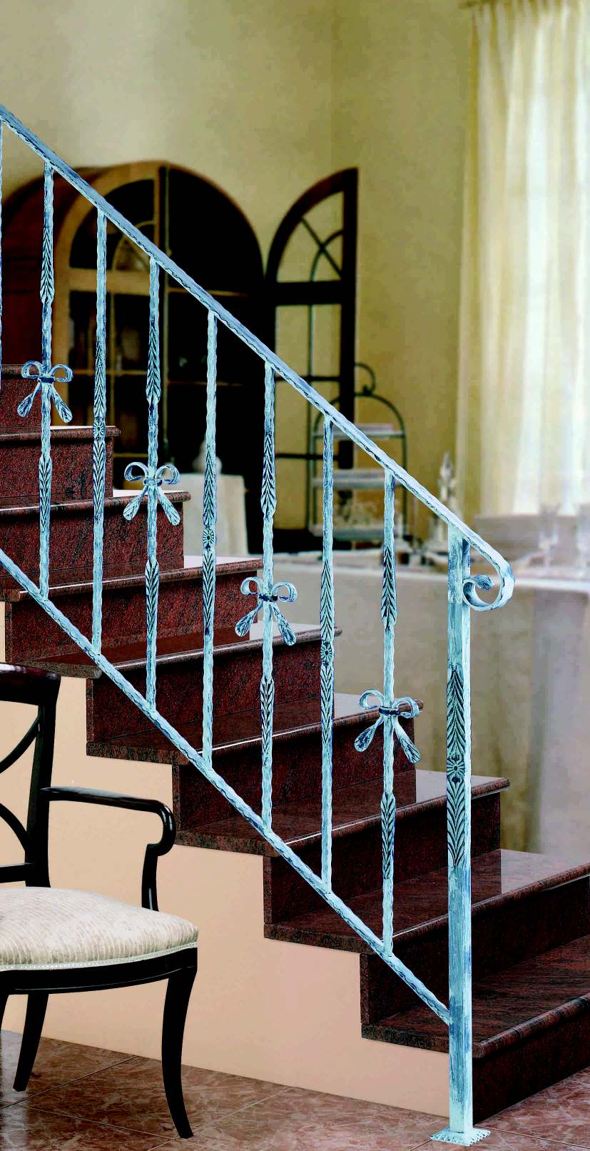 foto de un modelo de barandilla