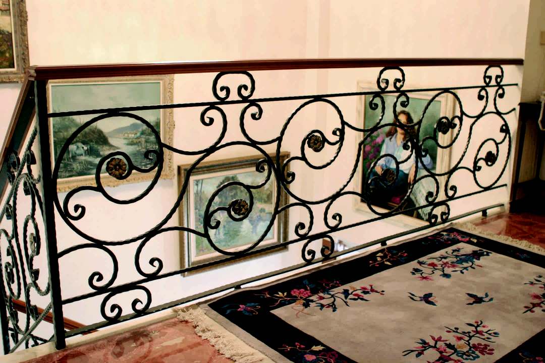 foto de un modelo de barandilla